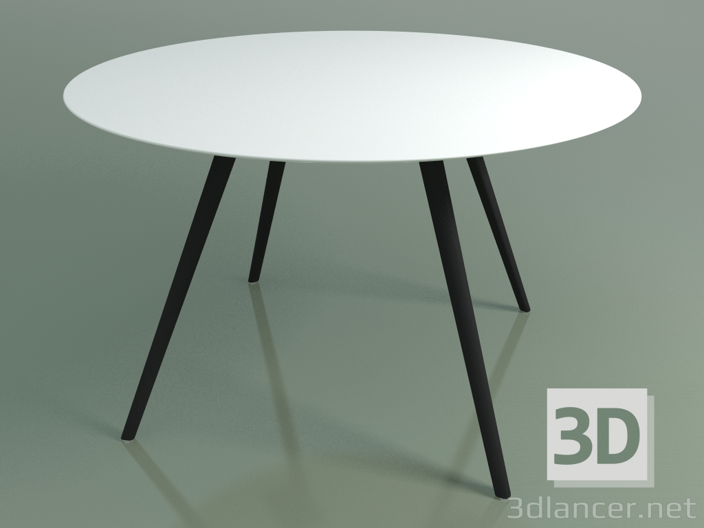 3D Modell Runder Tisch 5454 (H 74 - T 119 cm, HPL H02, V44) - Vorschau