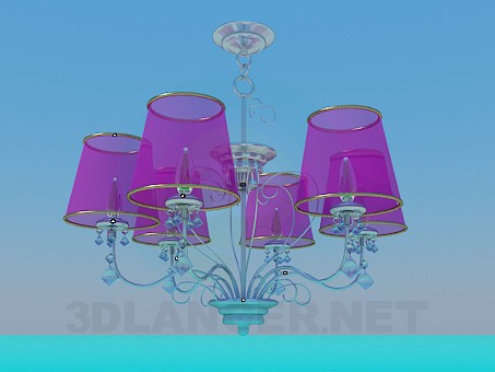 modelo 3D Araña de luces - escuchar modelo 3D Araña de luces - escuchar