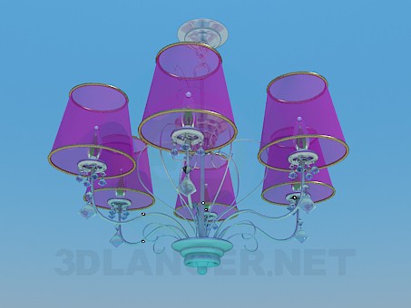 modelo 3D Araña de luces - escuchar modelo 3D Araña de luces - escuchar