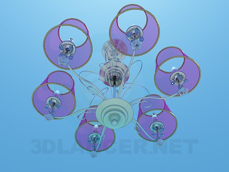 modelo 3D Araña de luces - escuchar modelo 3D Araña de luces - escuchar