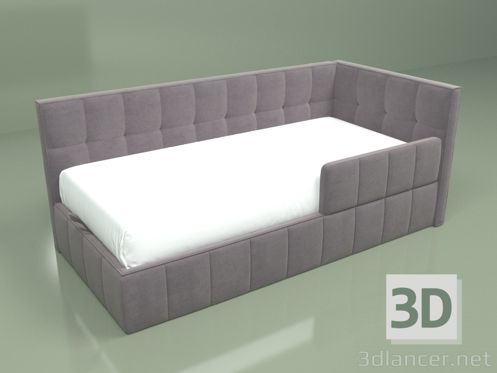 Modelo 3d cama infantil Sydney - preview