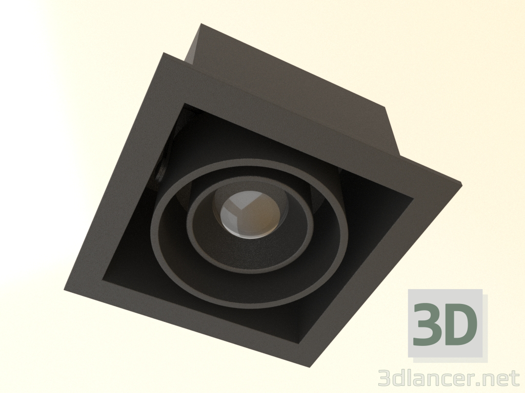 3d model Recessed luminaire Fusion L11 - preview