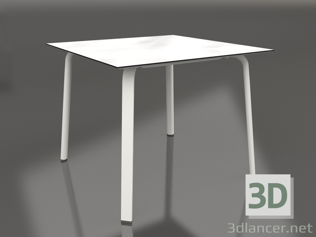 3D Modell Esstisch 90 (Achatgrau) - Vorschau