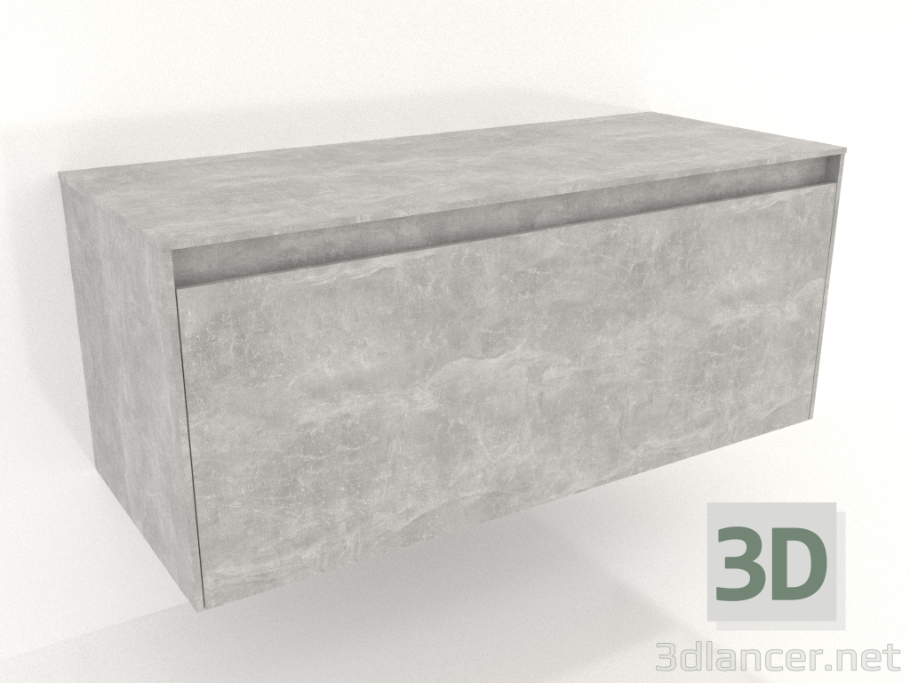 3d model Hanging cabinet 120 cm (MOB0112BS+MOB0712BS) - preview