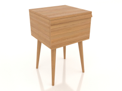 Mesilla de noche STAND 400x400 mm (roble natural)