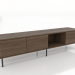 3d model OPEN TV cabinet 1800 mm (lightened ash walnut) - preview