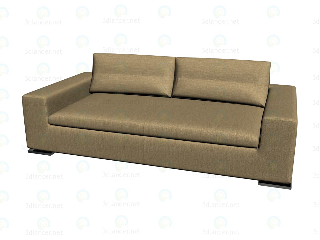3d model Sofá Moore (210 x 105 x 75) - vista previa 3d model Sofá Moore (210 x 105 x 75) - vista previa