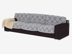 Modern long sofa
