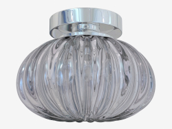 Ceiling lamp in glass (C110243 1violet)