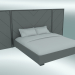 3d модель Кровать двуспальная Сити Болье – превью
