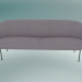 3d model Triple sofa Oslo (Fiord 551, Light Gray) - preview