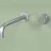 3d model Wall-mounted mixer with spout (17 14 T, AS) - preview