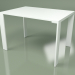 3D modeli Yemek masası Ivon 100х79 (beyaz) - önizleme