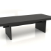 modello 3D Tavolino JT 13 (1600x700x450, legno nero) - anteprima