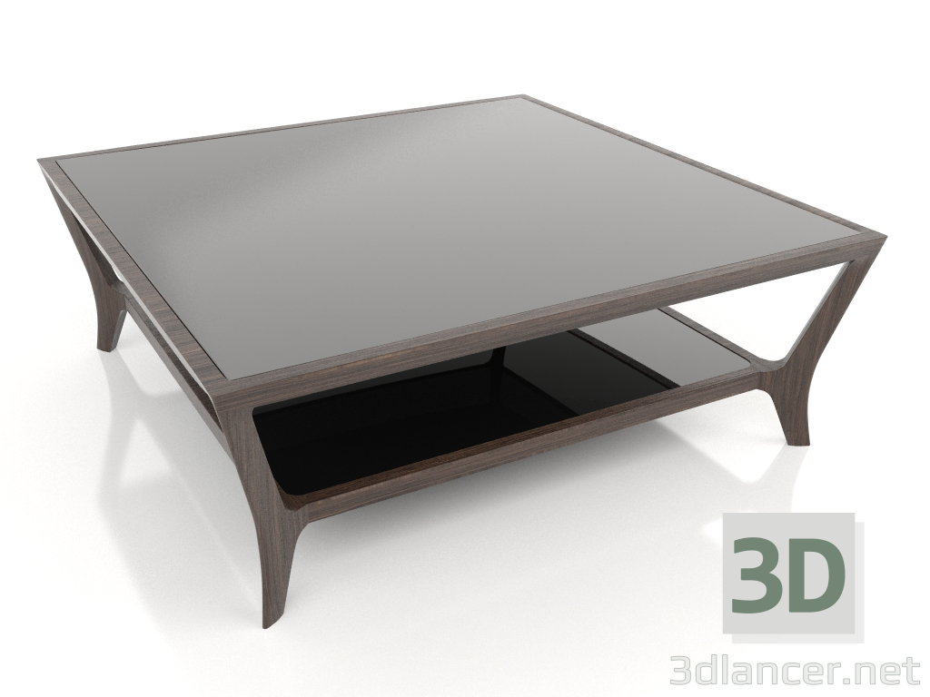 modello 3D Tavolino Petit Dîner 110x110 - anteprima