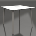 modèle 3D Table à manger 90 (Gris quartz) - preview