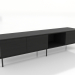 3D modeli TV dolabı AÇIK 1800 mm (siyah RAL 9005) - önizleme