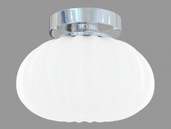 Ceiling lamp in glass (C110243 1white)