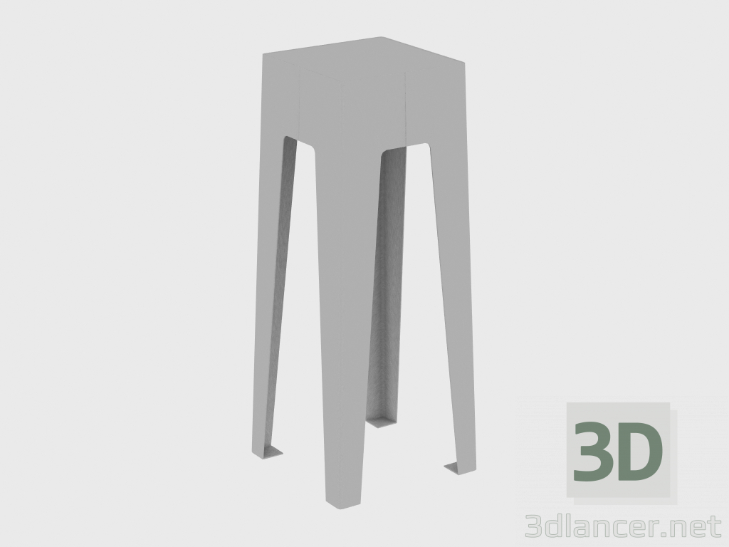 3D Modell Couchtisch GORKY SMALL TABLE (32x32xH95) - Vorschau