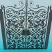3d model Forged Iron Gates - preview