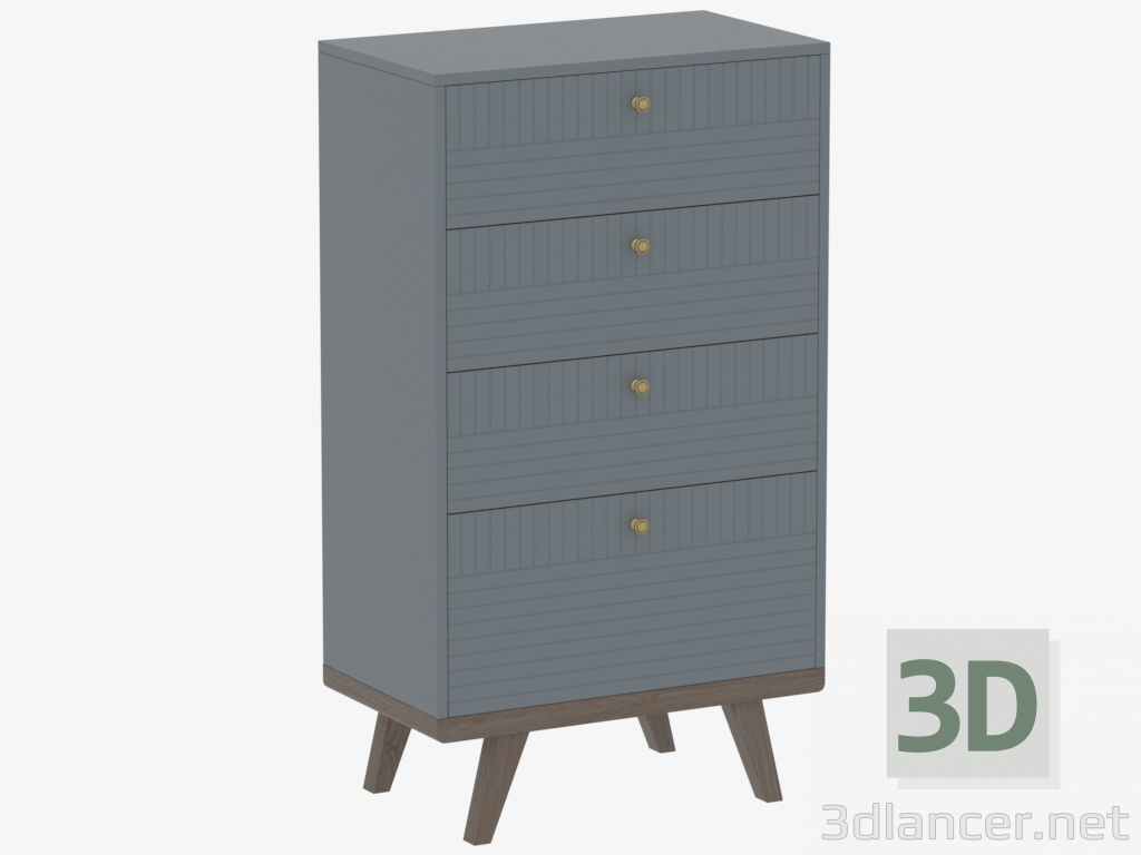 3d model High chest of drawers THIMON v2 (IDC030002619) - preview