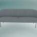 3d model Triple sofa Oslo (Fiord 151, Light Gray) - preview