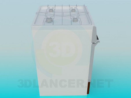 modelo 3D Horno - escuchar modelo 3D Horno - escuchar