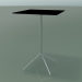 3d model Square table 5748 (H 103.5 - 69x69 cm, spread out, Black, LU1) - preview