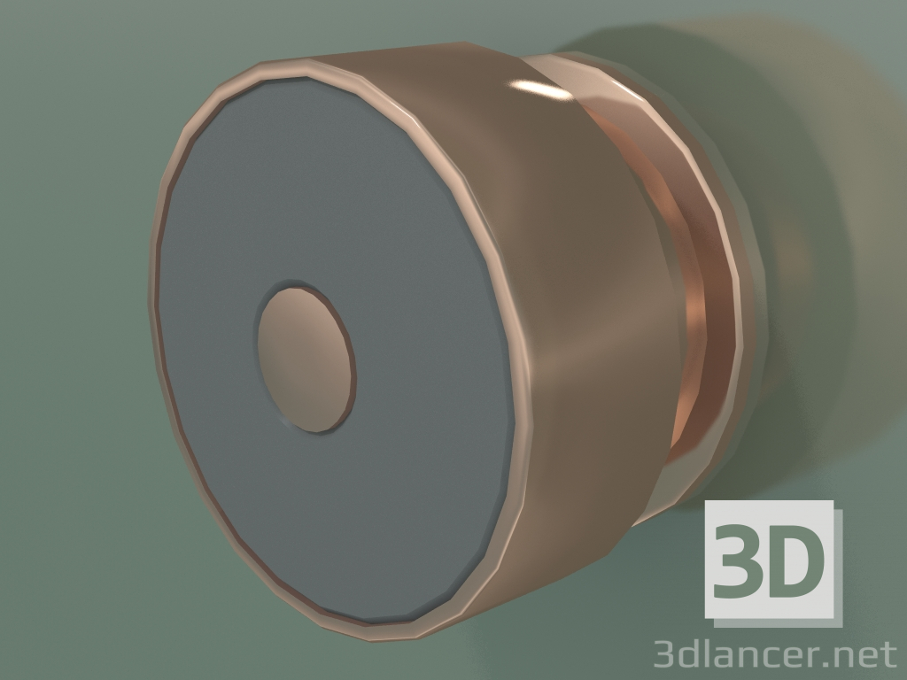 modèle 3D Douche à corps rond 1jet (28464300) - preview
