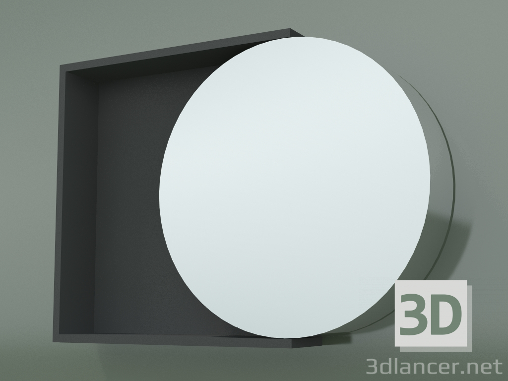 modèle 3D Miroir Pois (8APMA0D01, Corian, D 40 cm) - preview