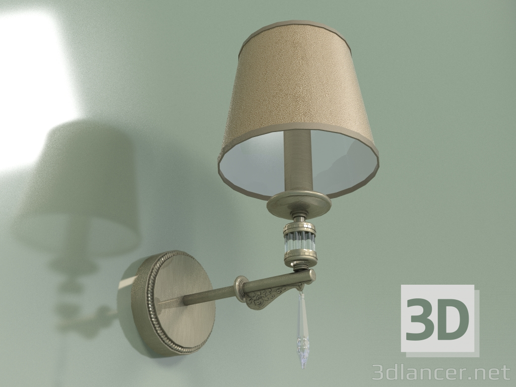 3d model Lámpara de pared MERANO MER-K-1 (PA) - vista previa