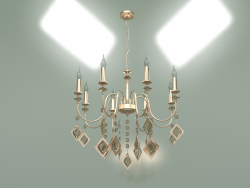 Hanging chandelier Telao 10110-8 (gold-tinted crystal)