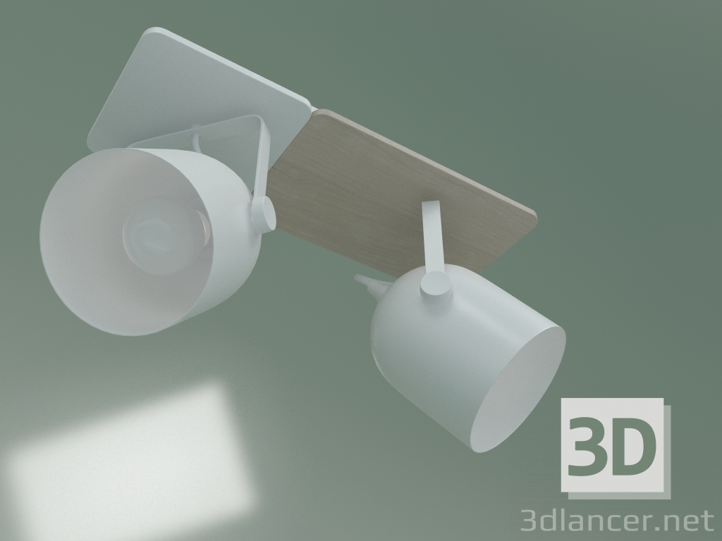 modèle 3D Spot 2626 Spectro Blanc - preview