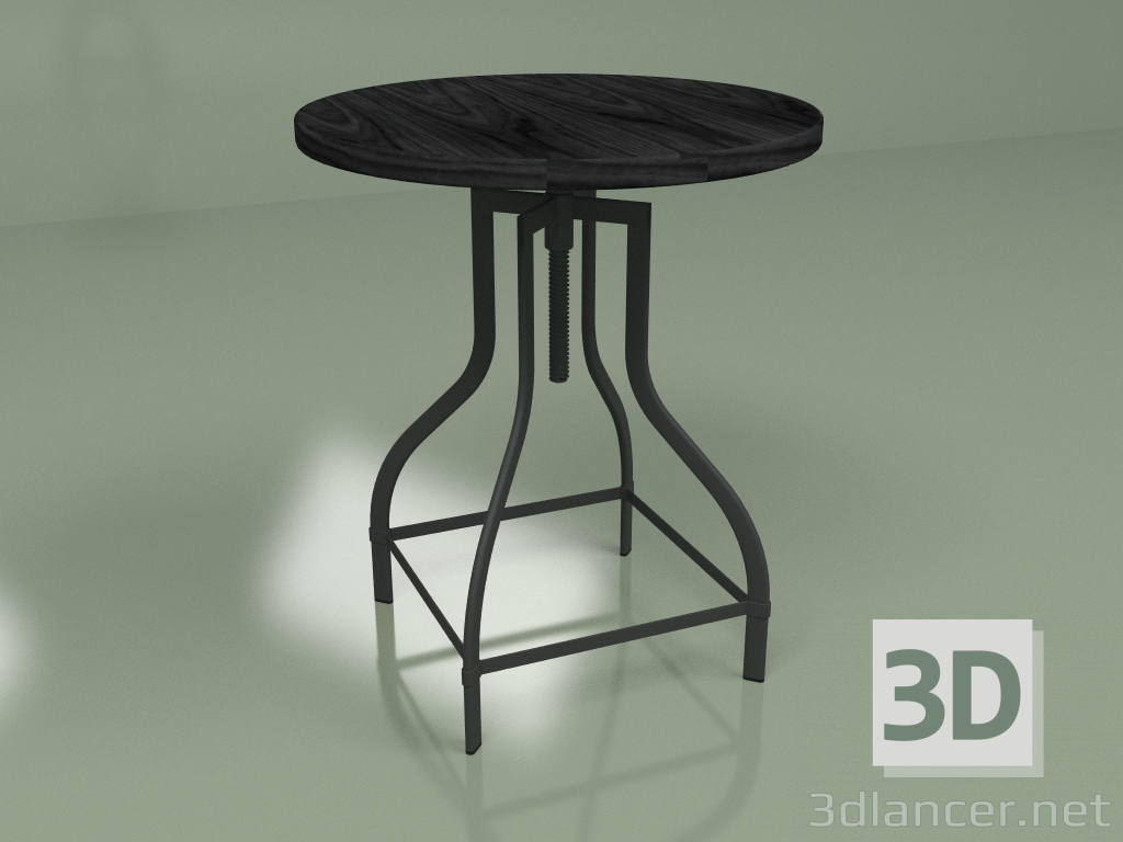 modello 3D Tavolo bar Tulip Plock diametro 60 - anteprima