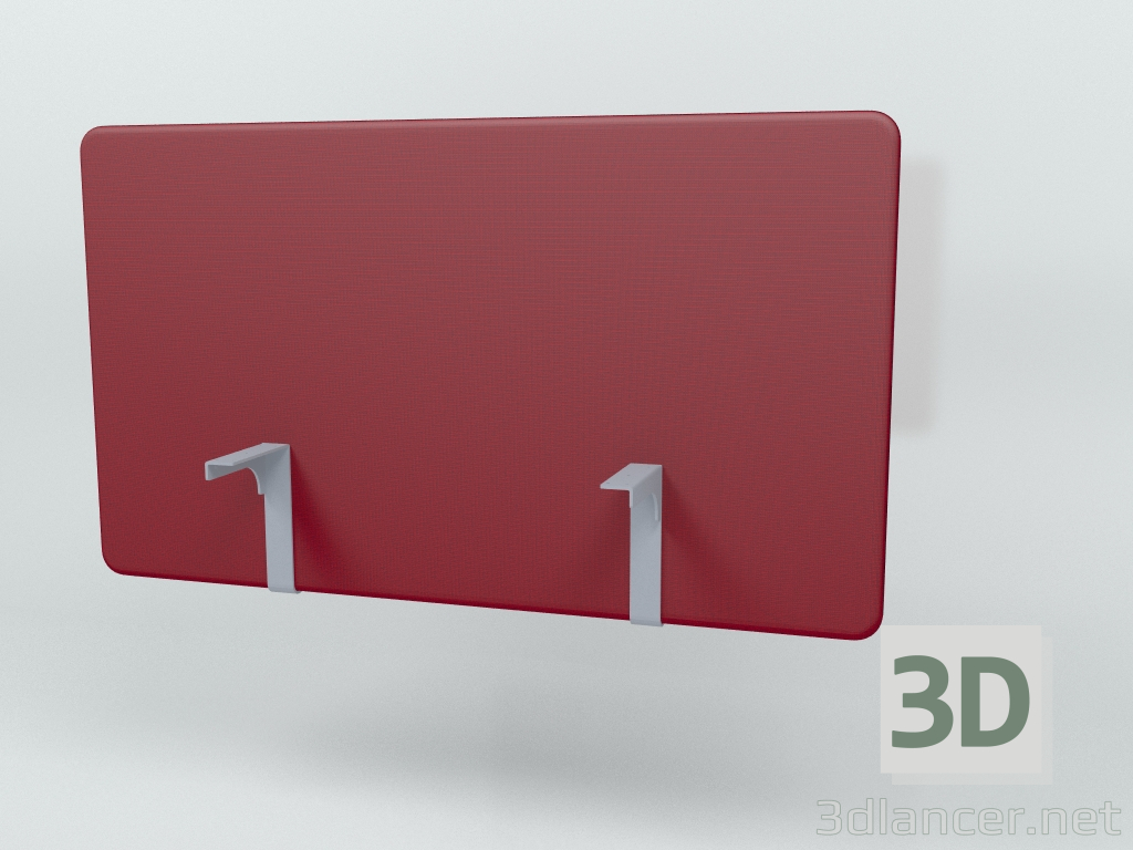 modèle 3D Écran acoustique Desk Single Sonic ZPS814 (1390x800) - preview