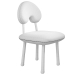 3d Designer makeup chair Solid wood chair model buy - render