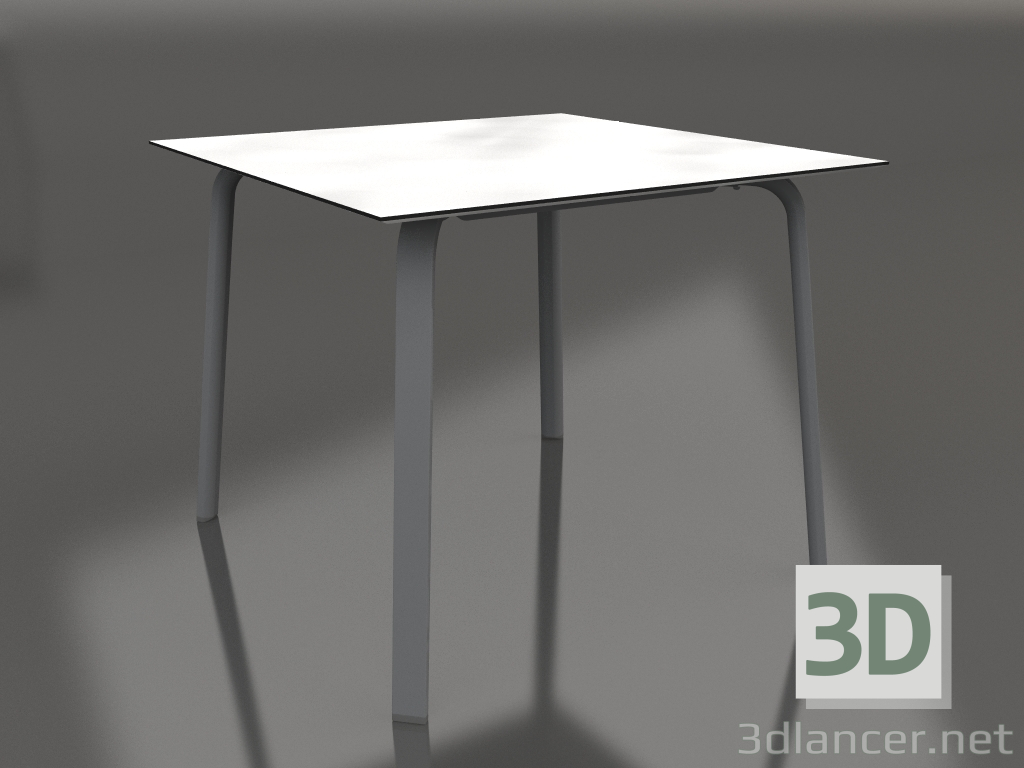 3 डी मॉडल डाइनिंग टेबल 90 (एन्थ्रेसाइट) - पूर्वावलोकन