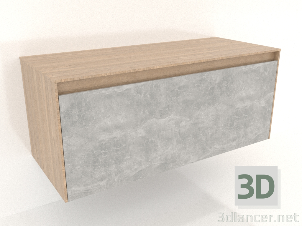 3d model Armario colgante 120 cm (MOB0112DB+MOB0712BS) - vista previa