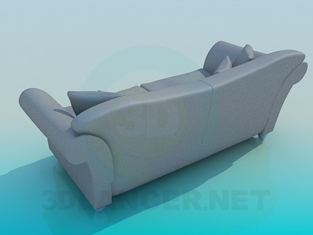 3d model Sofa - preview 3d model Sofa - preview