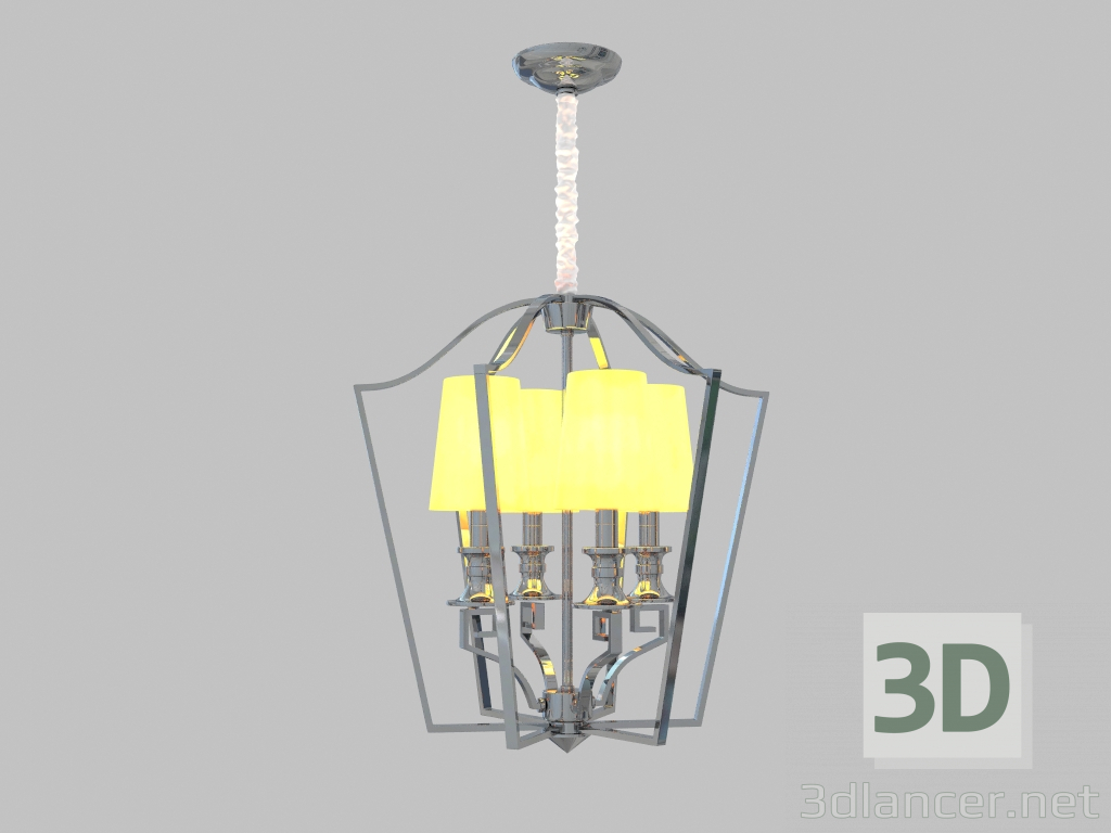 3D Modell Pendelleuchte (3144S) - Vorschau