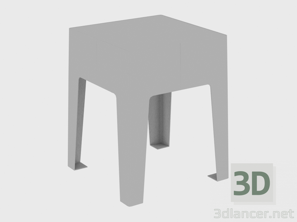 3D Modell Couchtisch GORKY SMALL TABLE (40x40xH53) - Vorschau