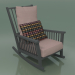 3d model Rocking Chair (09, Gray) - preview