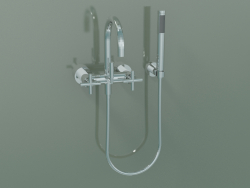 Mezclador de bañera de pared con ducha de mano (25133892-00)