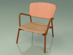 Chair 027 (Metal Rust, Batyline Orange)