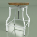 3d model Stool Machinist (white) - preview