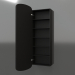 3d model Mirror (with open drawer) ZL 17 (460x200x1500, wood black) - preview