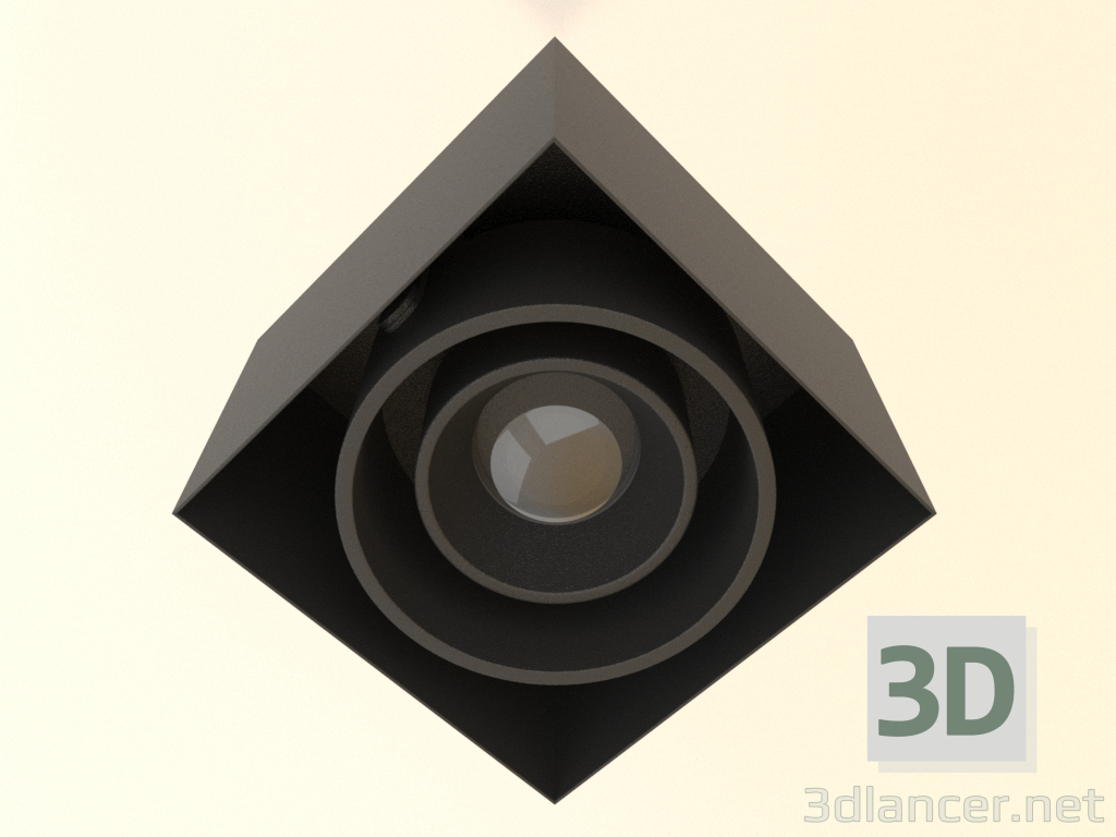 3d model Recessed luminaire Fusion RT L11 - preview