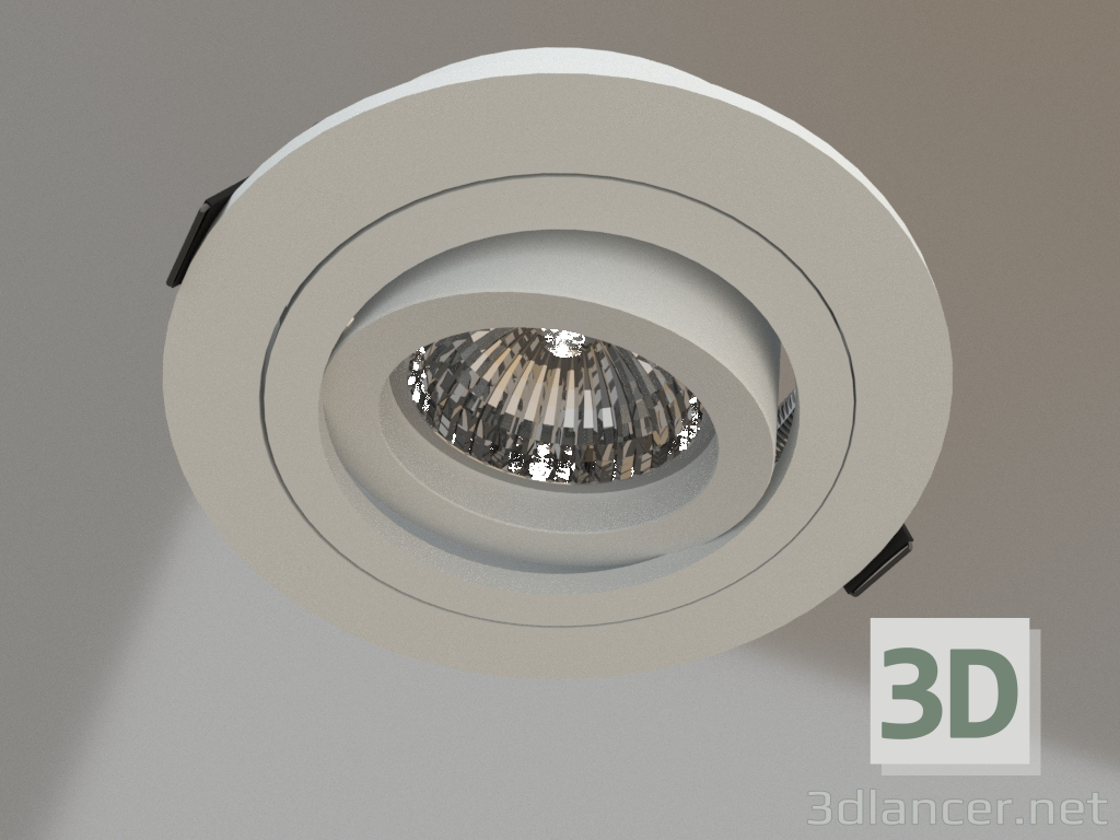 modèle 3D Luminaire encastré (C0003) - preview