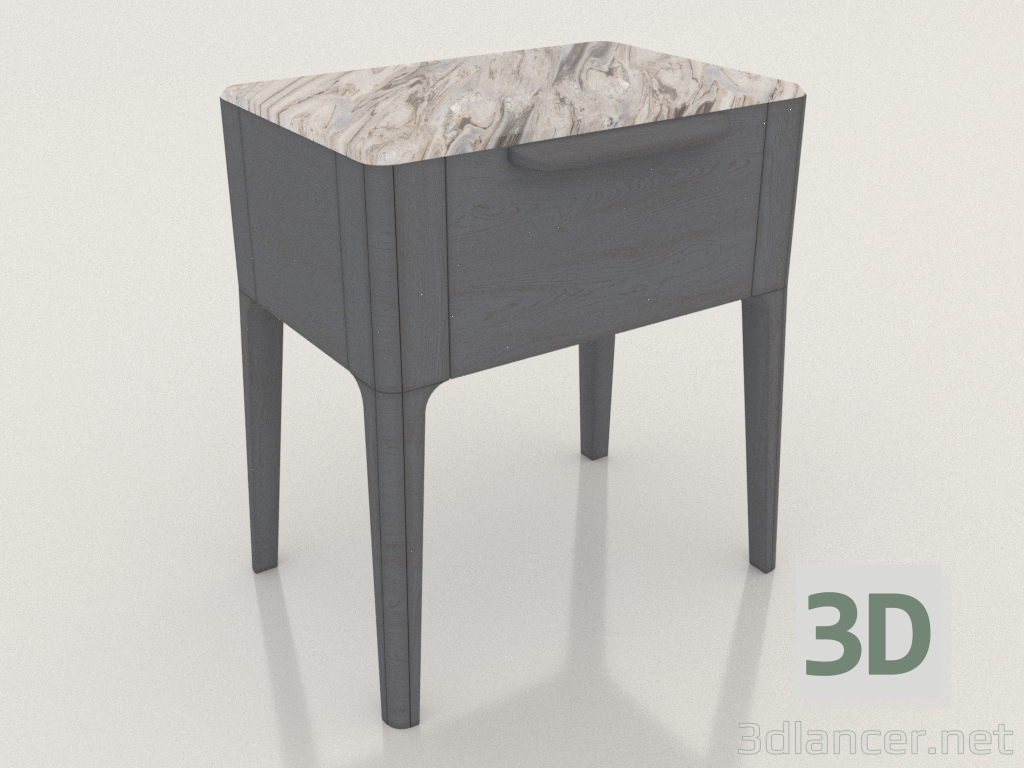 modèle 3D Table de chevet (Selena) - preview