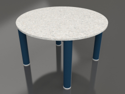Coffee table D 60 (Grey blue, DEKTON Sirocco)